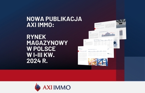 Dane dla rynku magazynowego w Polsce w I-III kw. 2024 r.